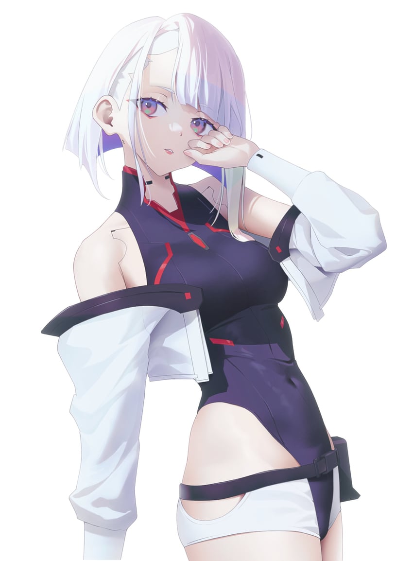 lucy (cyberpunk and 1 more) drawn by aya_(lezon)