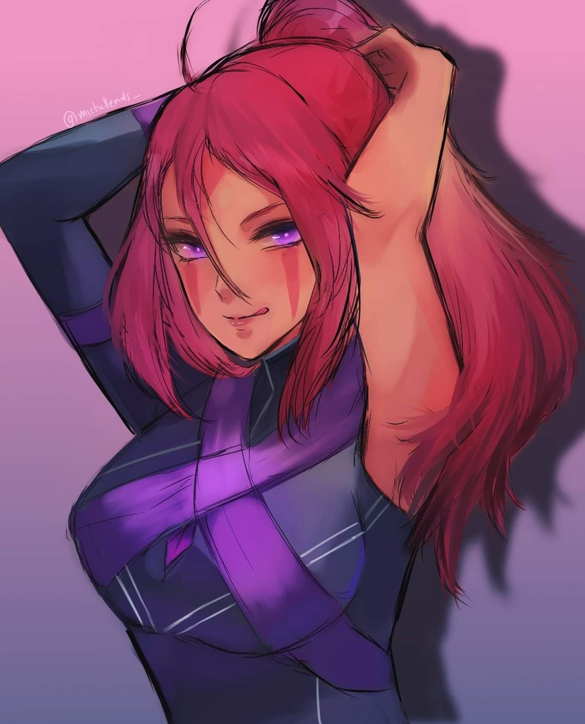 wei and anti-mage (dota and 1 more) drawn by michellefehr