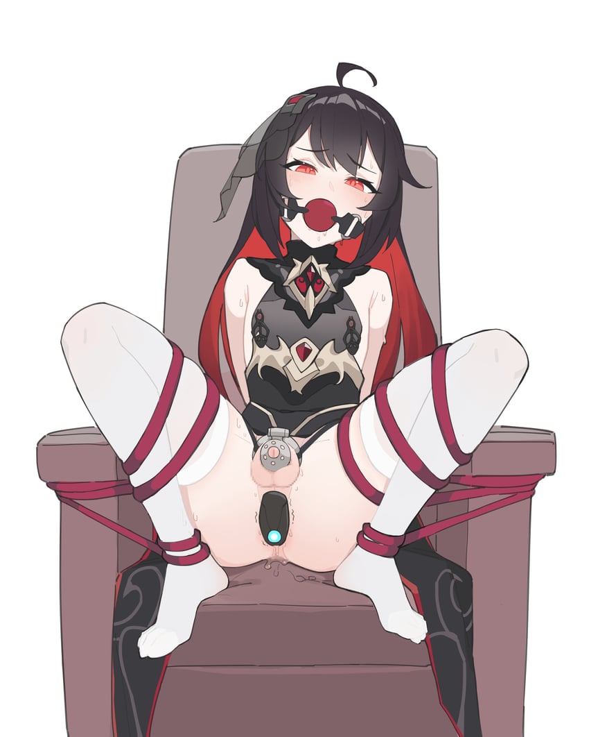 seele vollerei and seele (honkai and 1 more) drawn by lan_mao_akko