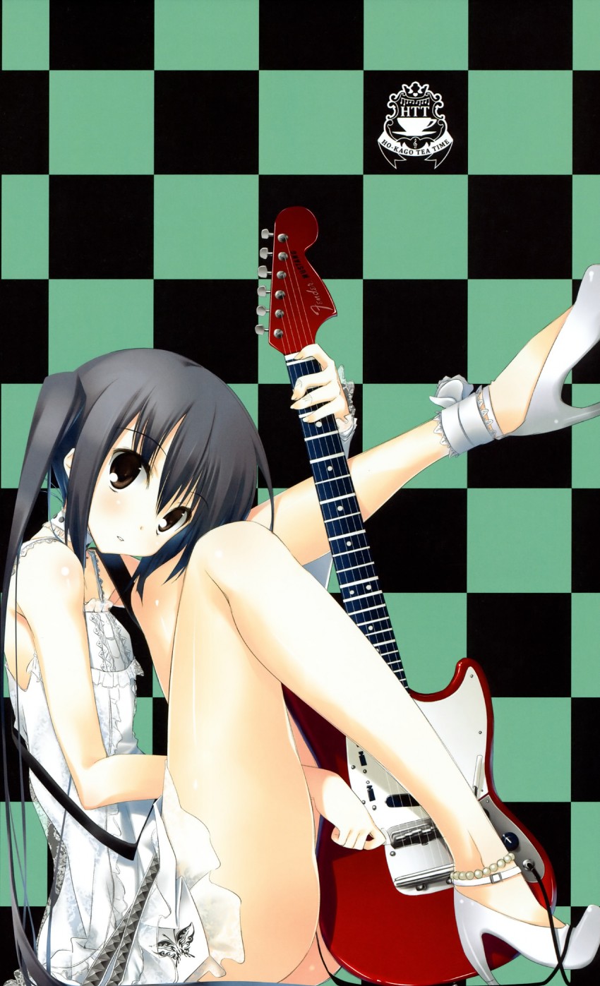 nakano azusa (k-on! and 1 more) drawn by kagome_(traumatize)