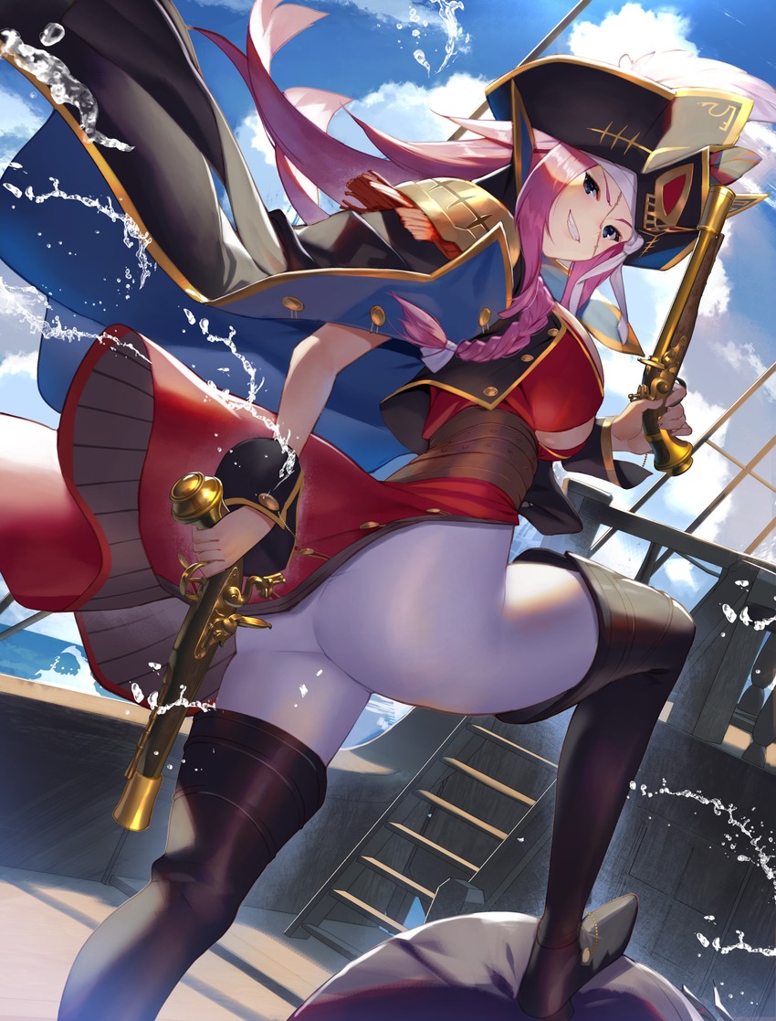 francis drake (fate and 1 more) drawn by scottie_(phantom2)