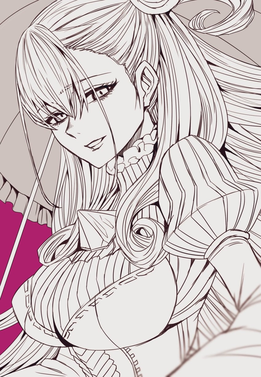 murasaki shikibu (fate and 1 more) drawn by gunjyou_(gunjyou_00)