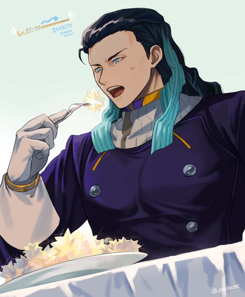 nikola tesla (fate and 1 more) drawn by sosaka