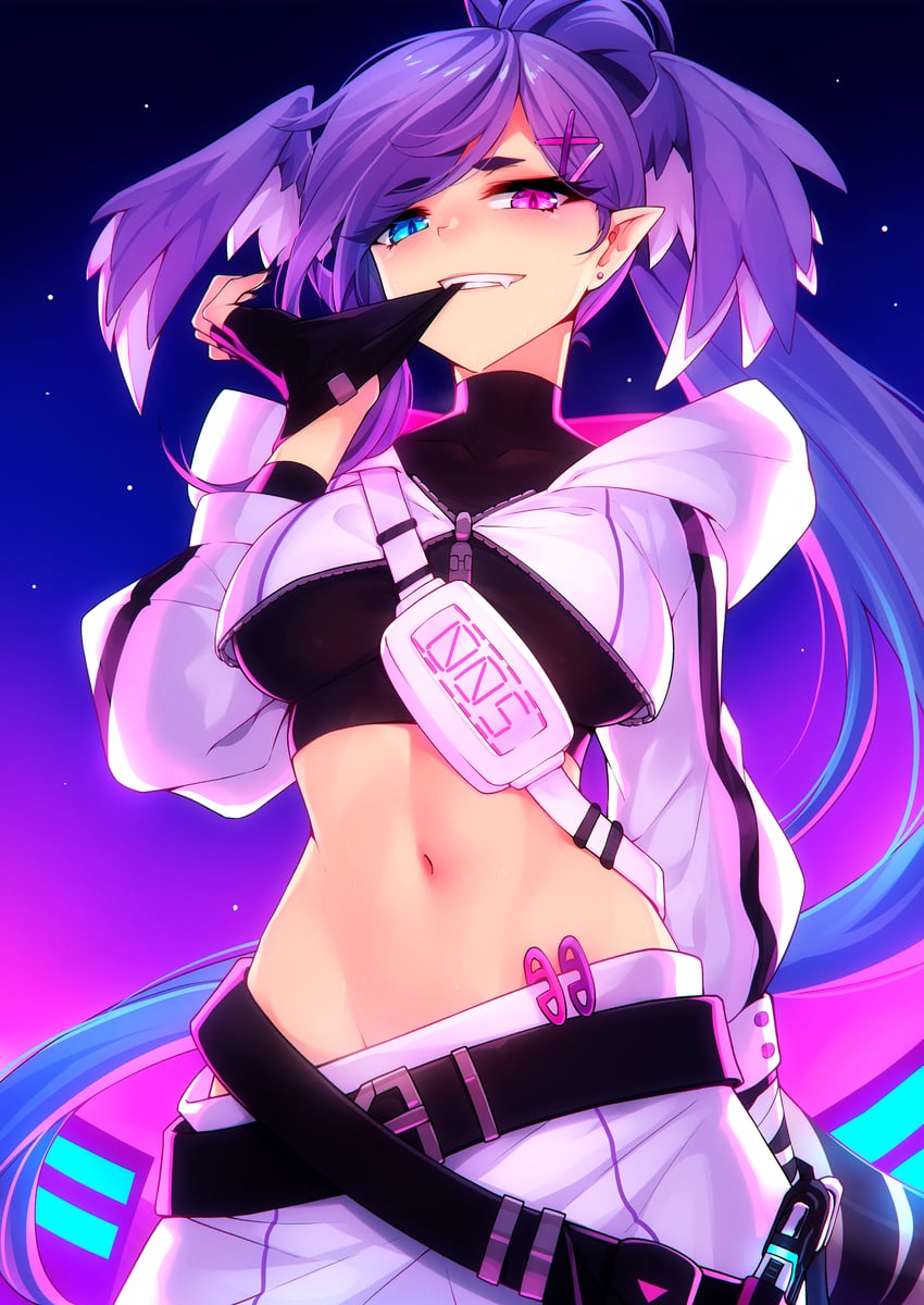 selen tatsuki (nijisanji and 1 more) drawn by ricegnat