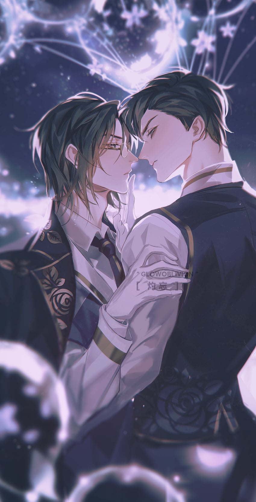 fei du and luo wenzhou (silent reading) drawn by zhuowang233