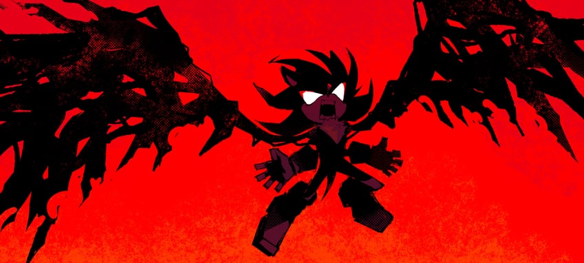 shadow the hedgehog (sonic and 2 more) drawn by 4th_chaos_emerald