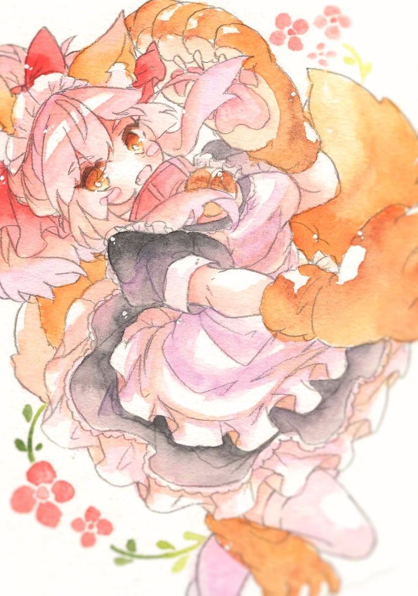 tamamo and tamamo cat (fate and 1 more) drawn by fina_(sa47rin5)
