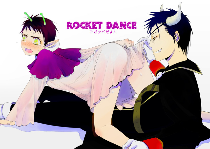 tsubaki sasuke and agata soujirou (sket dance) drawn by l_araignee_souriante