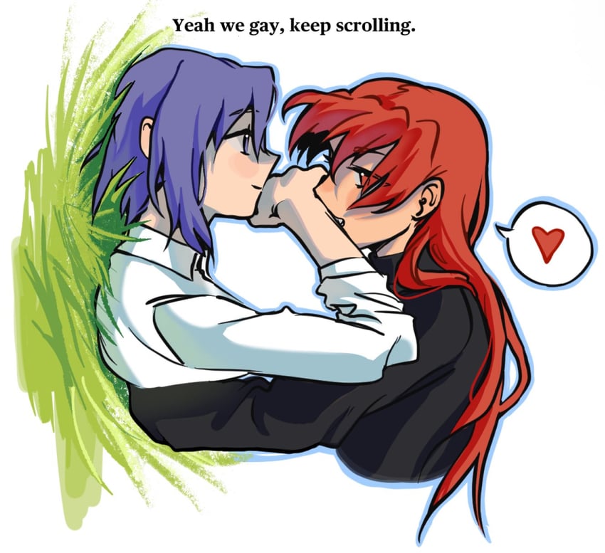 miki sayaka and sakura kyoko (mahou shoujo madoka magica) drawn by mermaidcandle