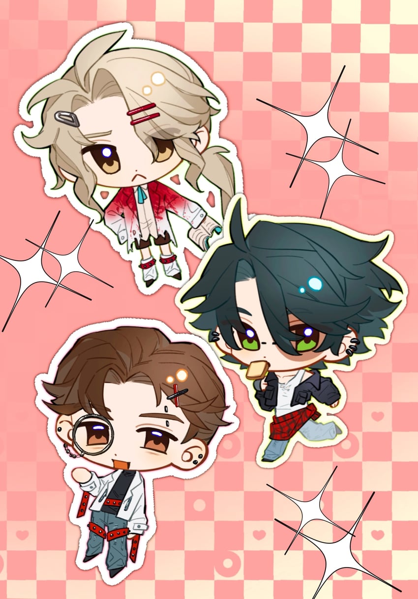 norton campbell, orpheus, and frederick kreiburg (identity v) drawn by dianbo635