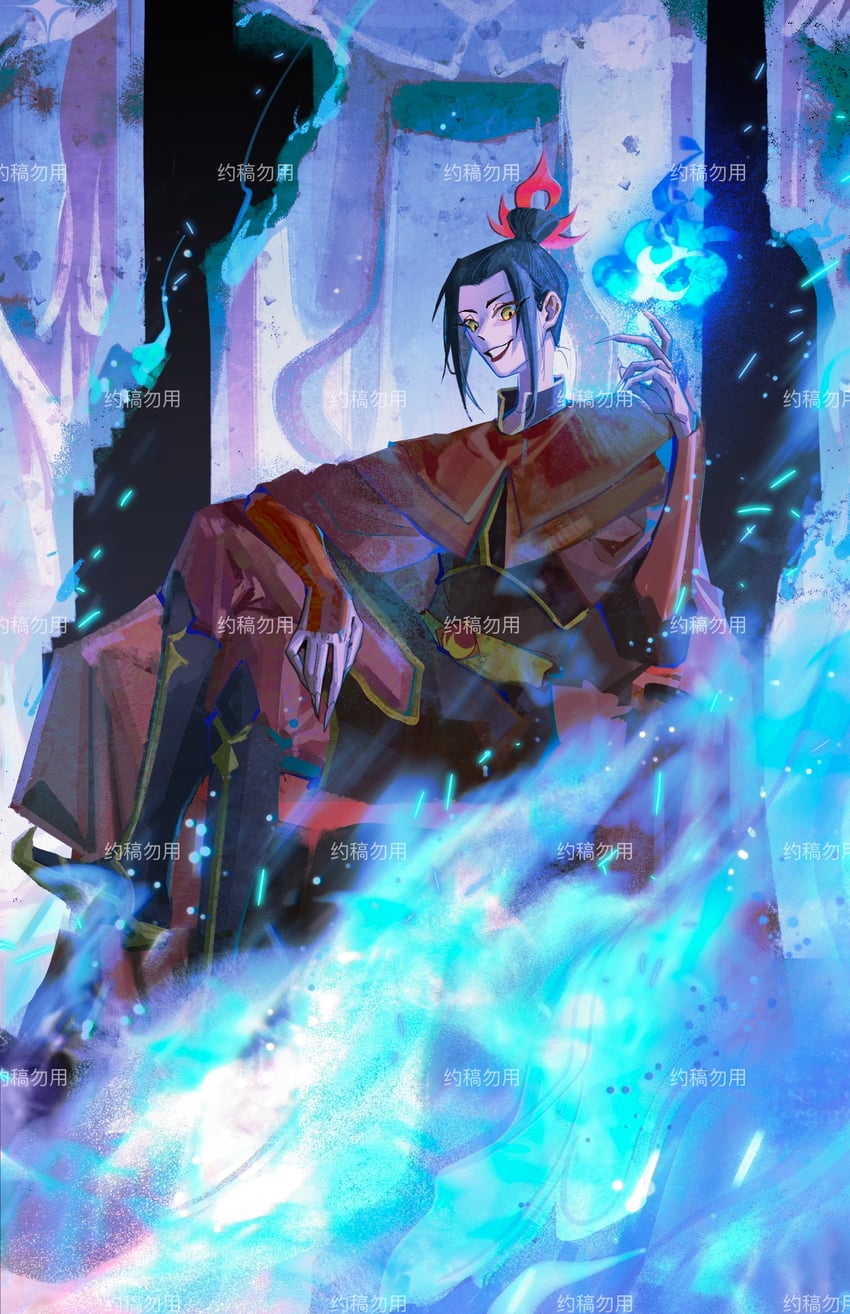azula (avatar legends and 1 more) drawn by liugeliu666666