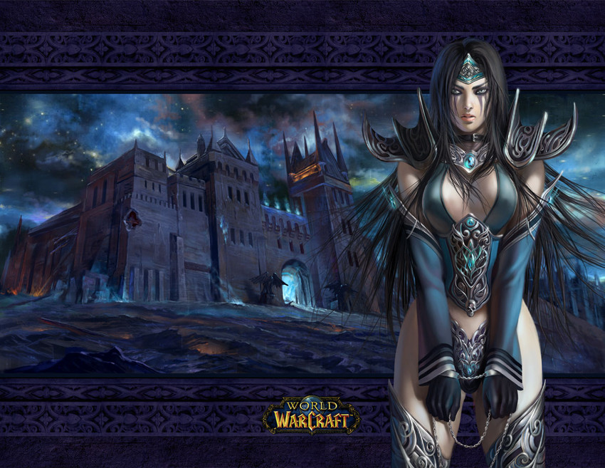 lady illucia barov (warcraft and 1 more) drawn by azazel1944