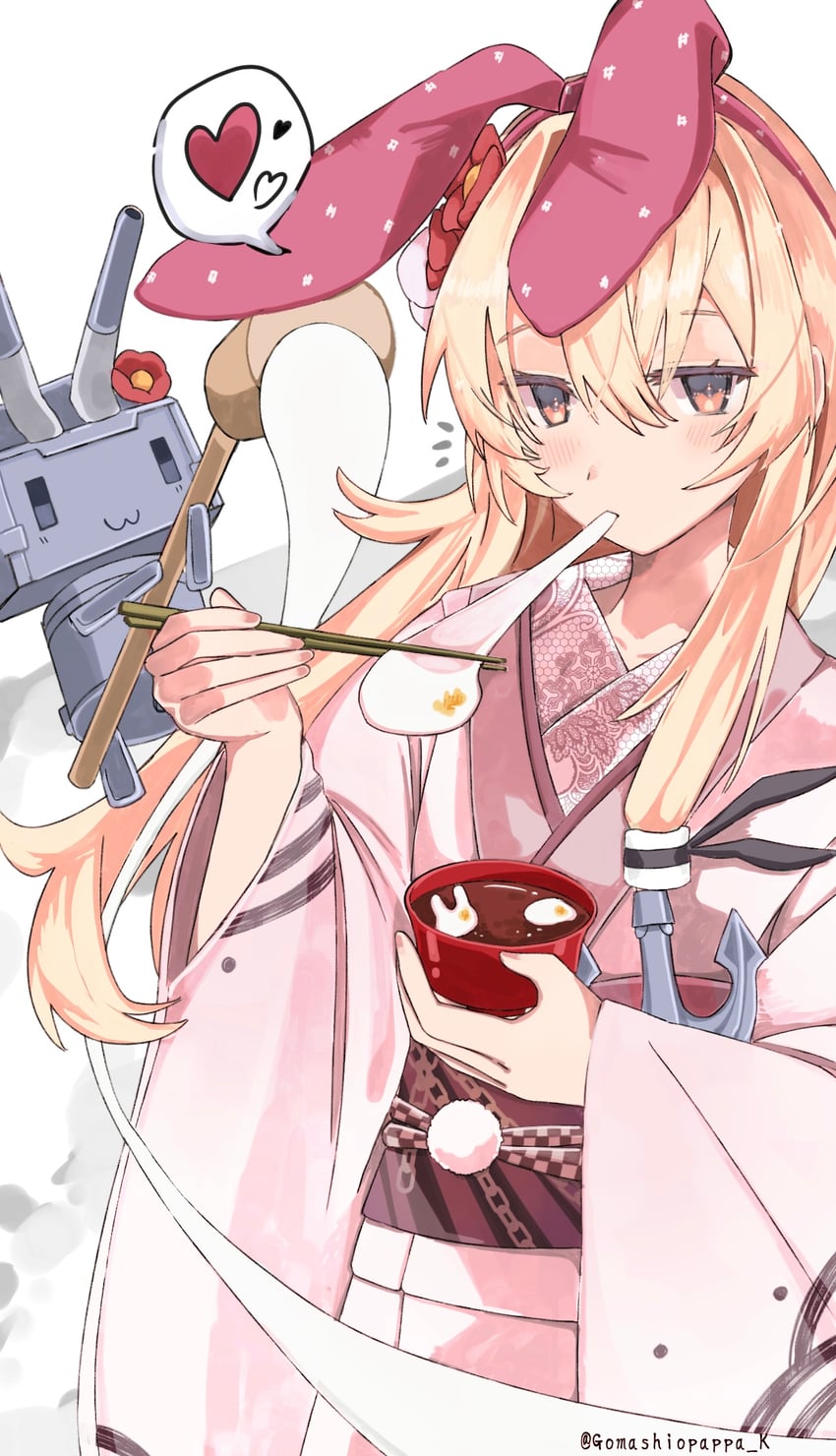 shimakaze and rensouhou-chan (kantai collection) drawn by gomashiopappa_k
