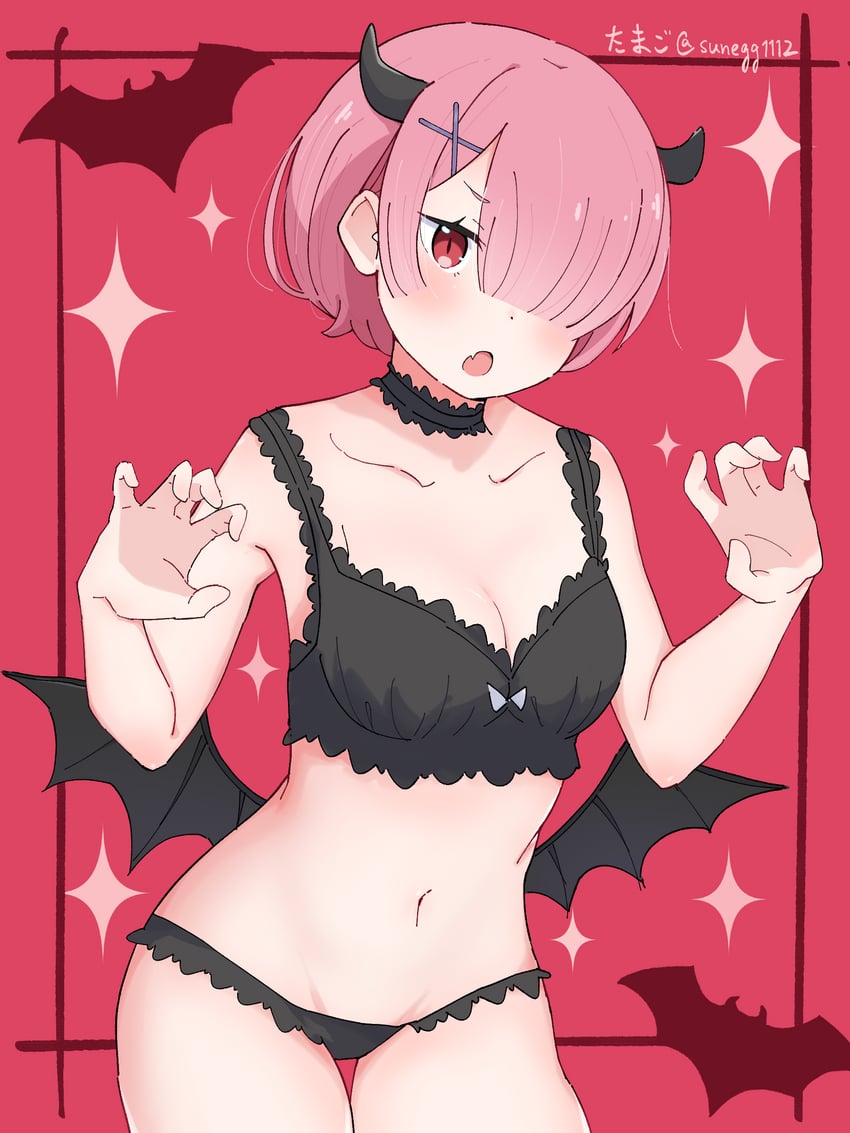 ram (re:zero kara hajimeru isekai seikatsu) drawn by sunegg1112