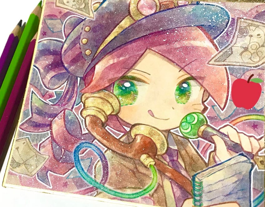 andou ringo and risukuma (puyopuyo and 2 more) drawn by doradorakingyo
