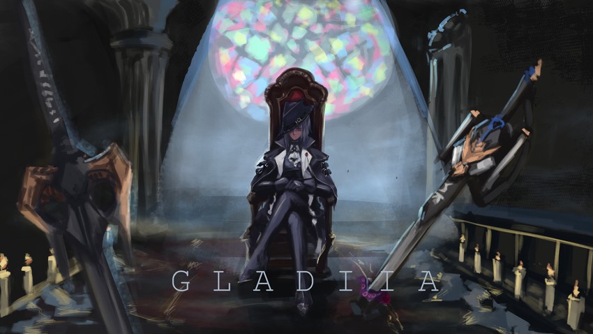 gladiia and lady maria of the astral clocktower (arknights and 1 more) drawn by innnnnnovation