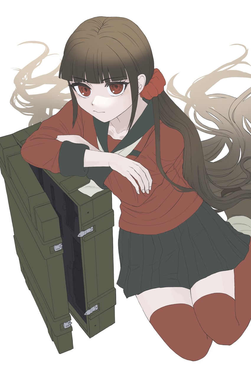 harukawa maki (danganronpa and 1 more) drawn by kudo_(kddrv3)