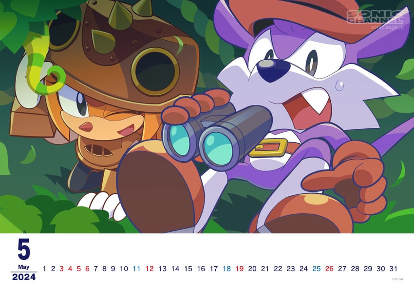 trip the sungazer and fang the sniper (sonic and 4 more) drawn by hayane_tomoko