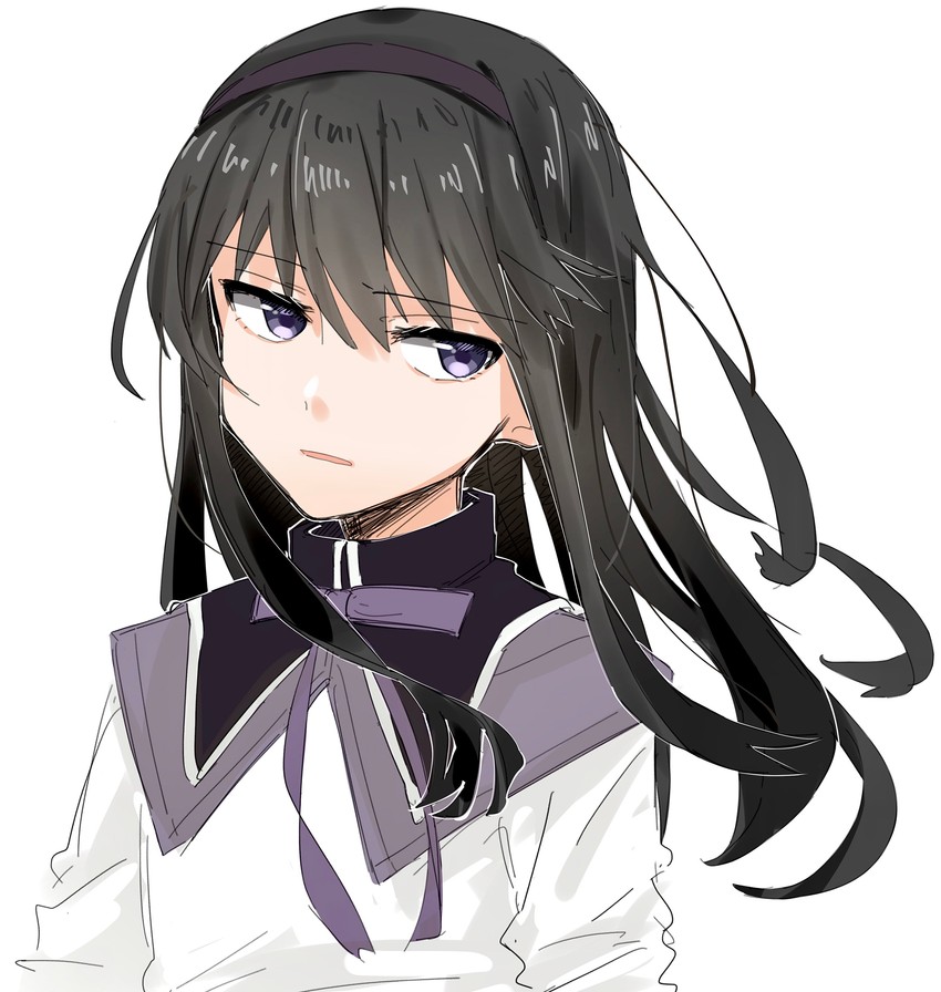 akemi homura (mahou shoujo madoka magica) drawn by nattsu_n