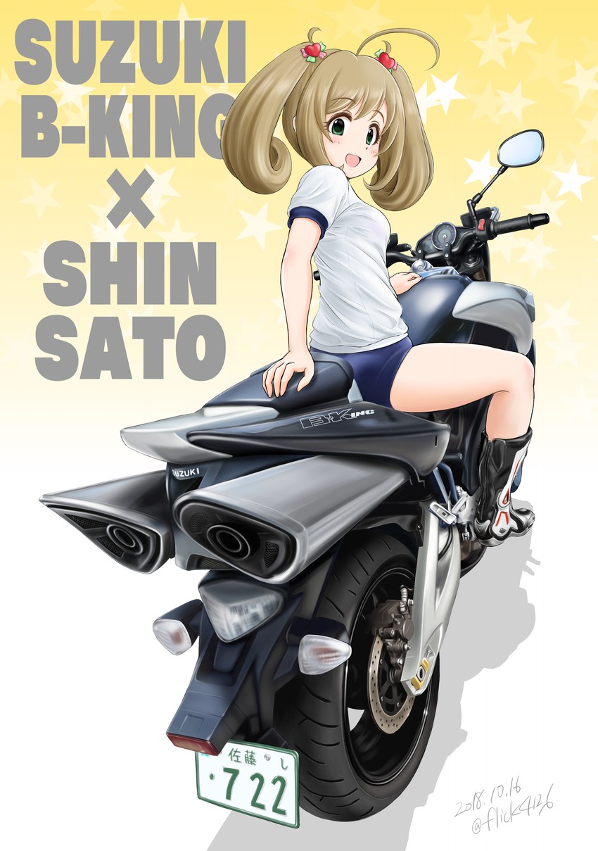 sato shin (idolmaster and 1 more) drawn by flick_(sal23)
