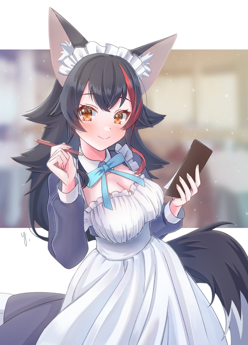 ookami mio (hololive and 1 more) drawn by yukimura_88