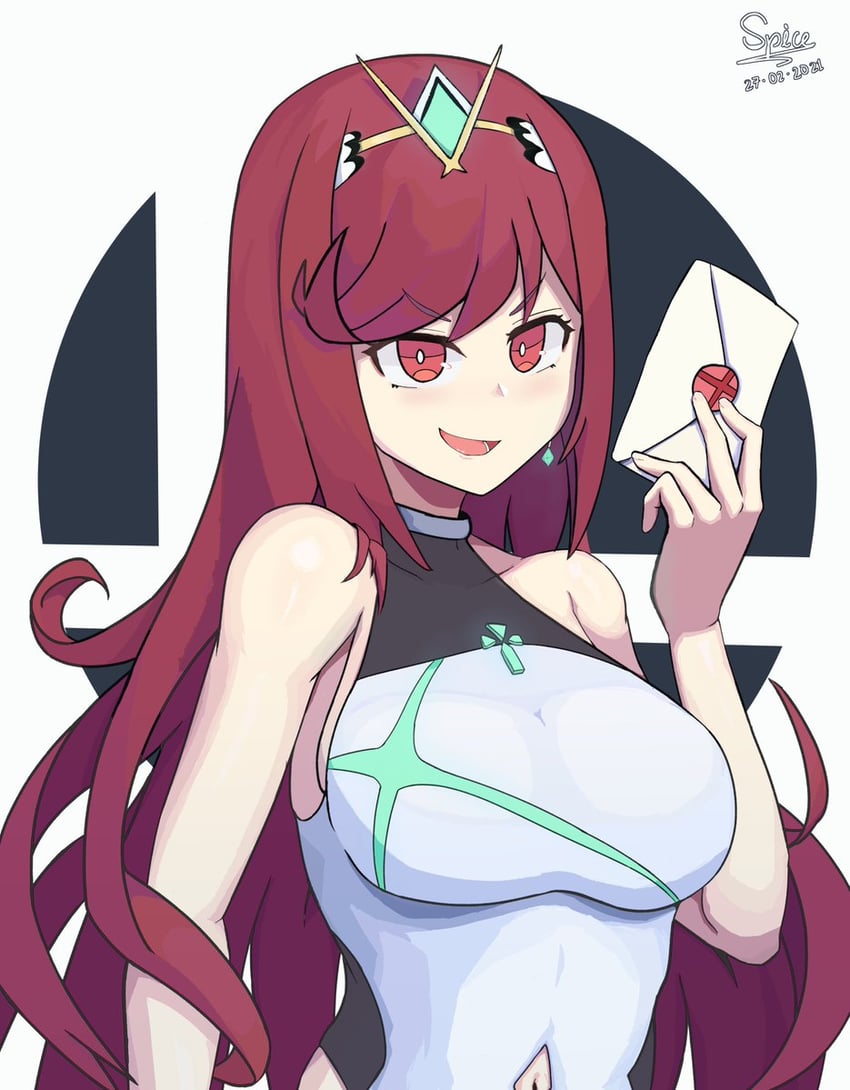 mythra and pyra (xenoblade chronicles and 2 more) drawn by jkspice