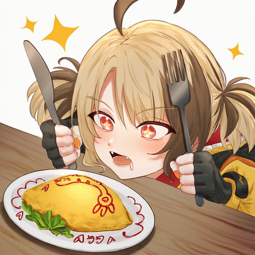 gigi murin (hololive and 1 more) drawn by happy_(yppah1060)