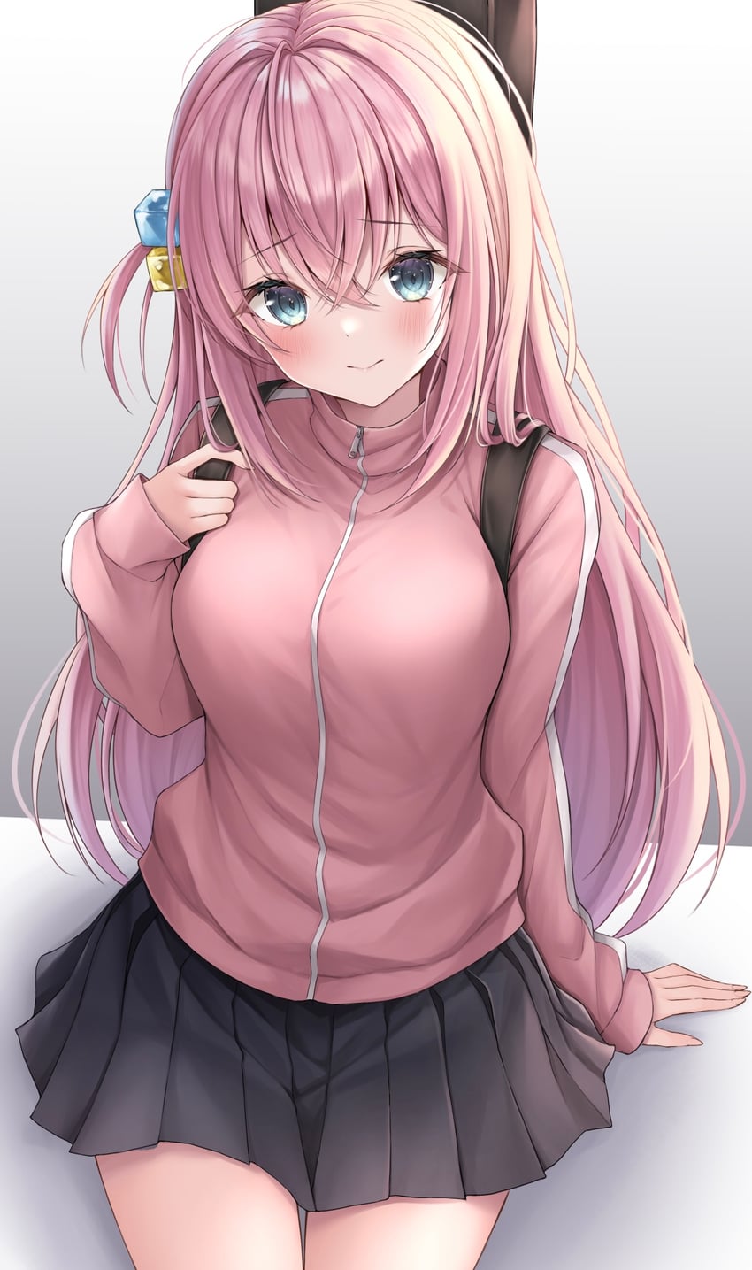 gotoh hitori (bocchi the rock!) drawn by nakaji_(user_snap3353)