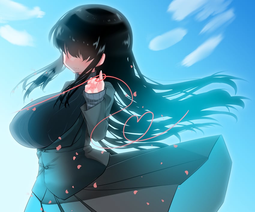 kakure meme (kimi no koto ga dai dai dai dai daisuki na 100-nin no kanojo) drawn by akane846