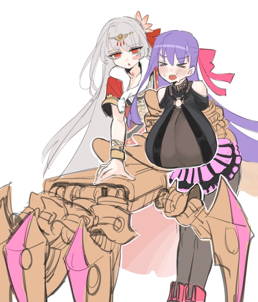 passionlip and durga (fate and 3 more) drawn by takustorage