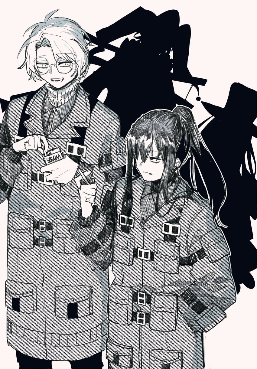noah and emma (project moon and 1 more) drawn by non_tarou