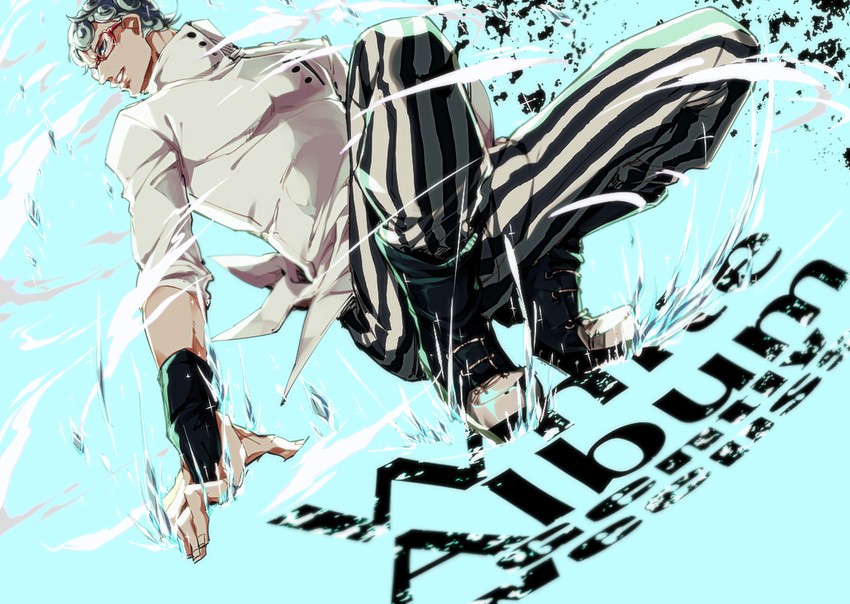 ghiaccio (jojo no kimyou na bouken and 1 more) drawn by kiki_(re_6xxx)