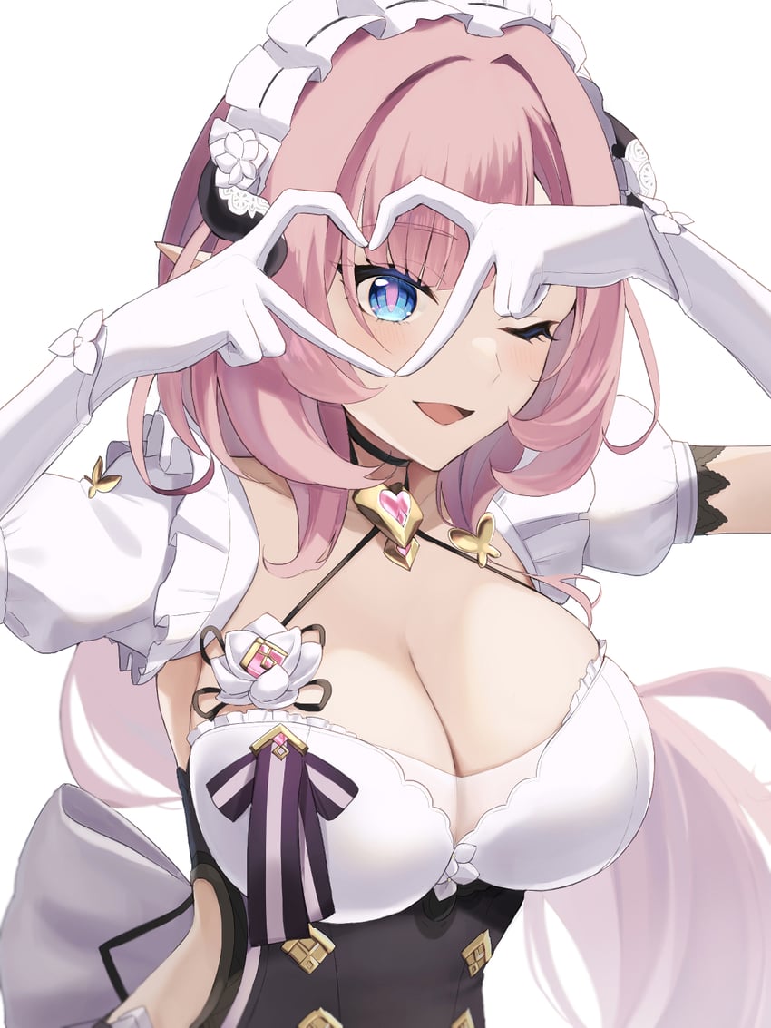 elysia (honkai and 1 more) drawn by ura_(hamburg_oniku)