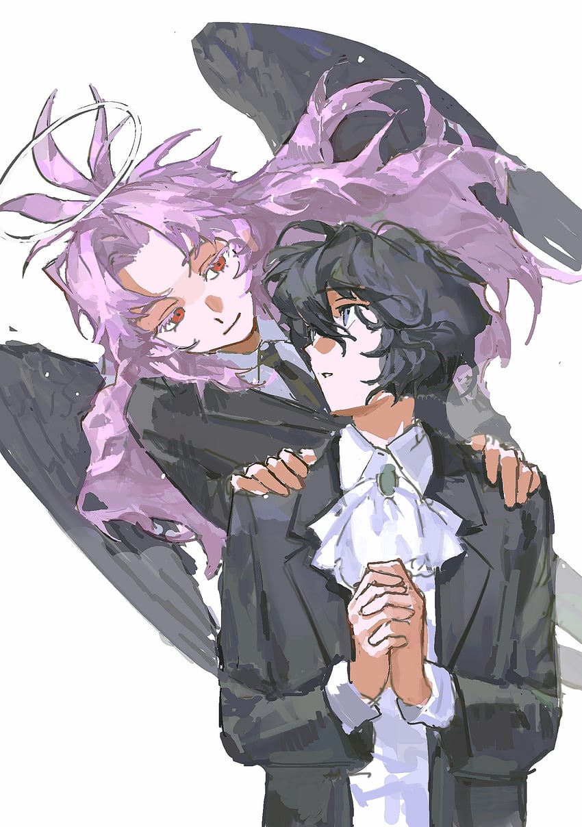 hatsutori hajime and utsugi noriyuki (saibou shinkyoku) drawn by iuew