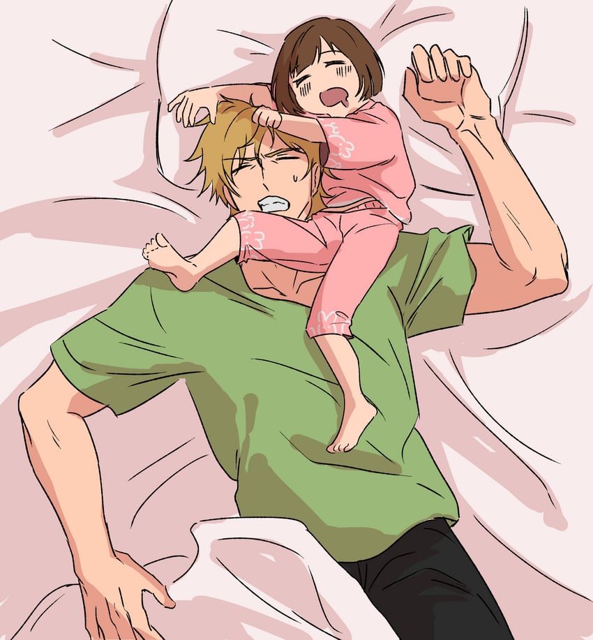 kurusu kazuki and unasaka miri (buddy daddies) drawn by vs12_25