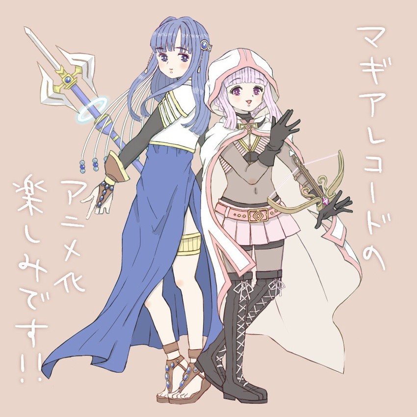 tamaki iroha and nanami yachiyo (mahou shoujo madoka magica and 1 more) drawn by p-1123