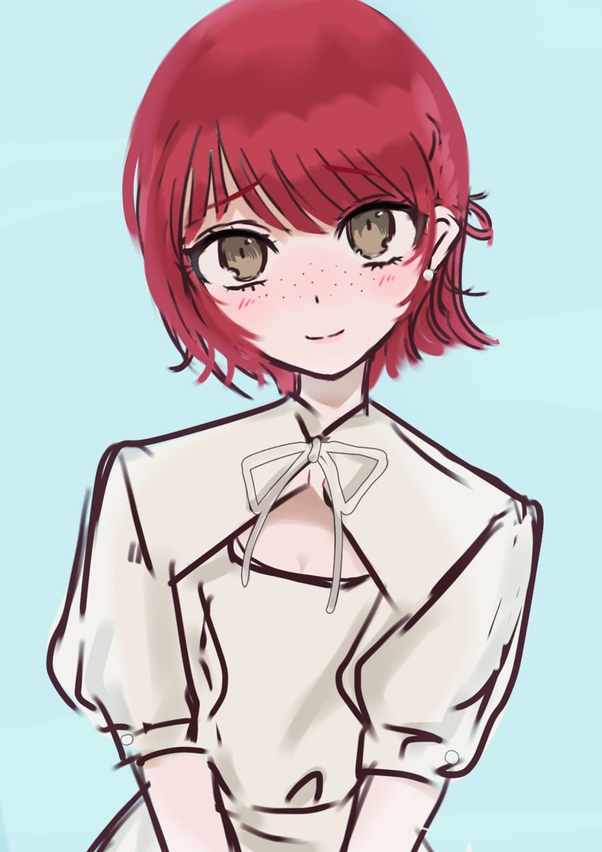 koizumi mahiru (danganronpa and 1 more) drawn by ngtrmmjm