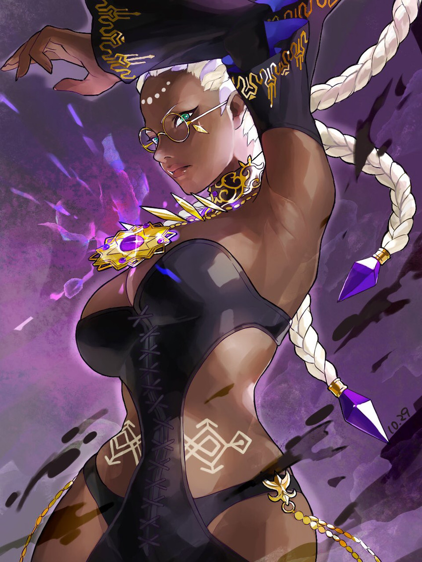 dolores (the king of fighters and 1 more) drawn by oni_gini