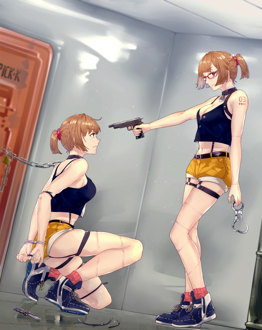 grizzly mkv (girls' frontline) drawn by pick'k