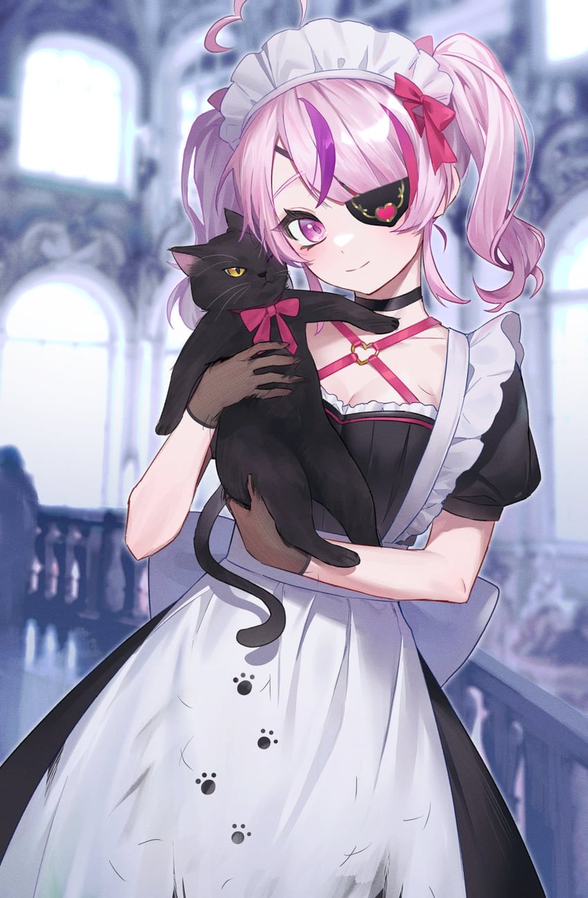 maria marionette (nijisanji and 1 more) drawn by zua_(2vziu)