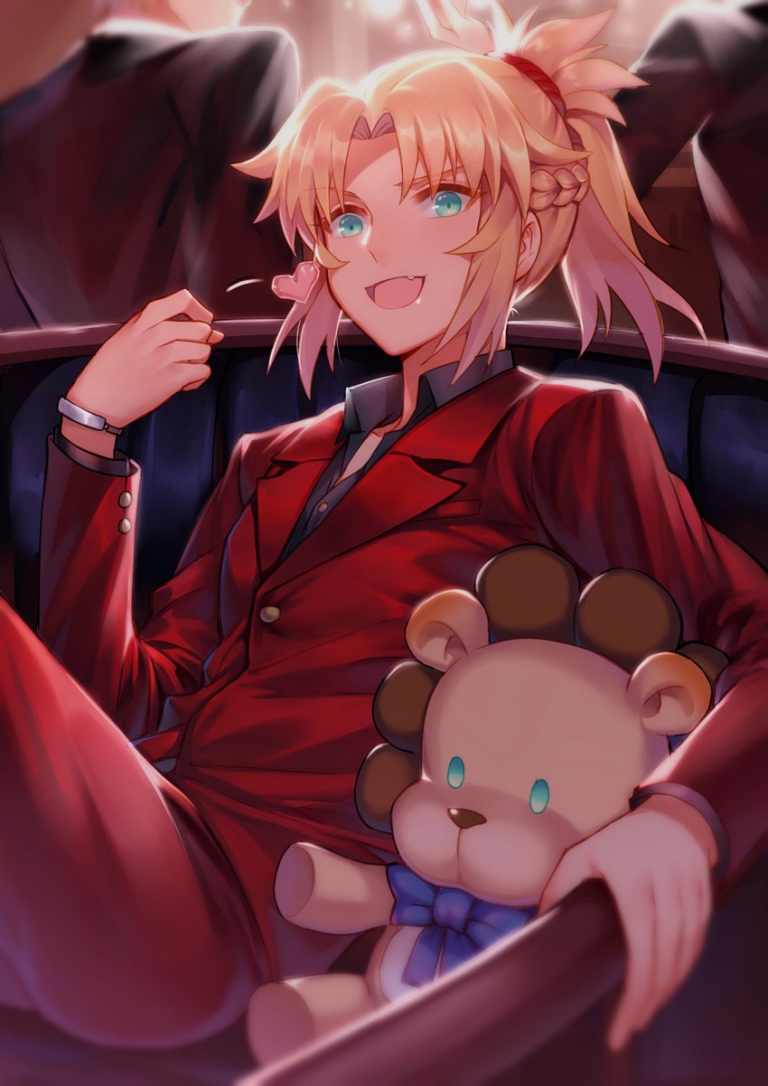 mordred (fate and 1 more) drawn by yorukun