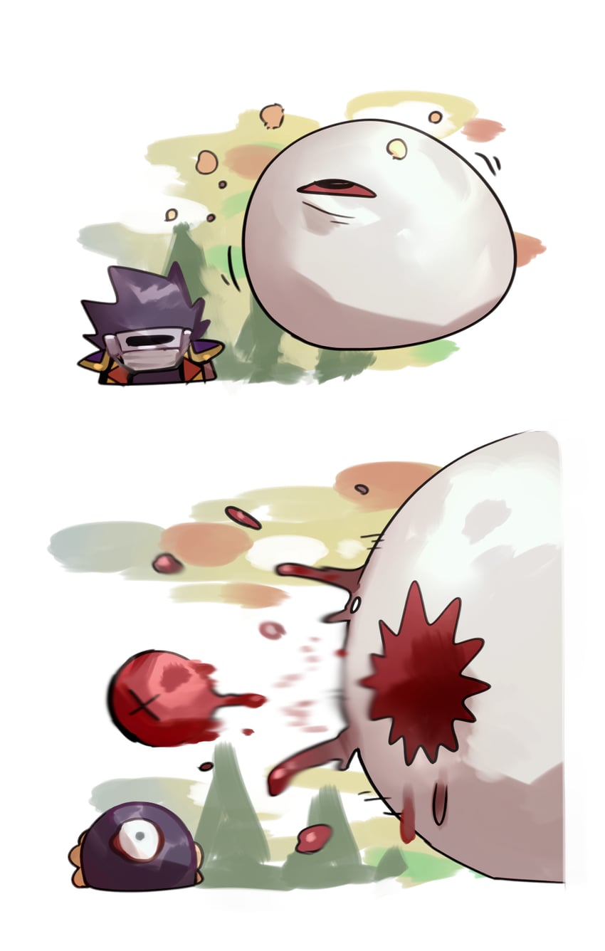 dark matter, zero, and dark matter blade (kirby and 2 more) drawn by shiburingaru