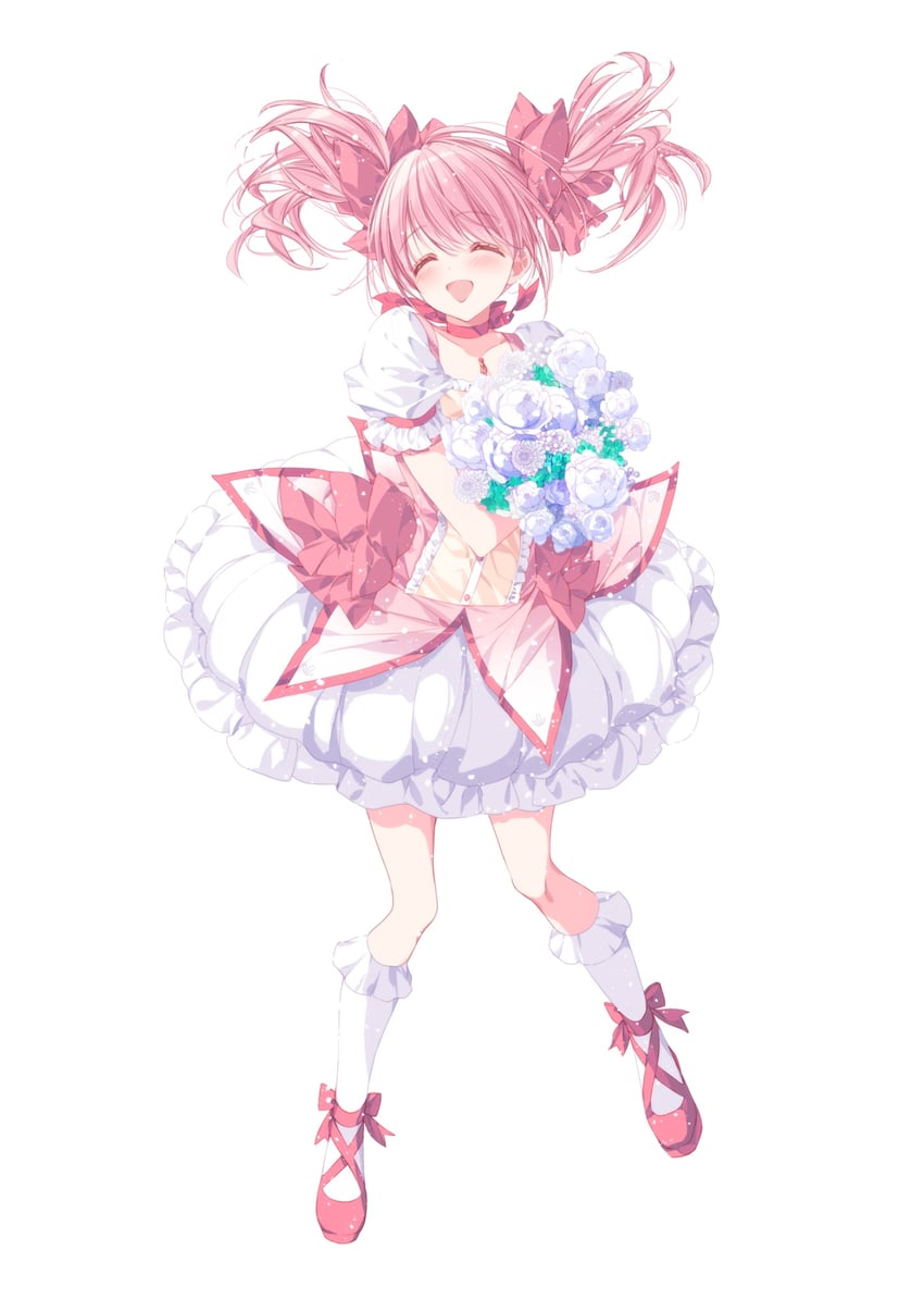 kaname madoka (mahou shoujo madoka magica) drawn by misteor