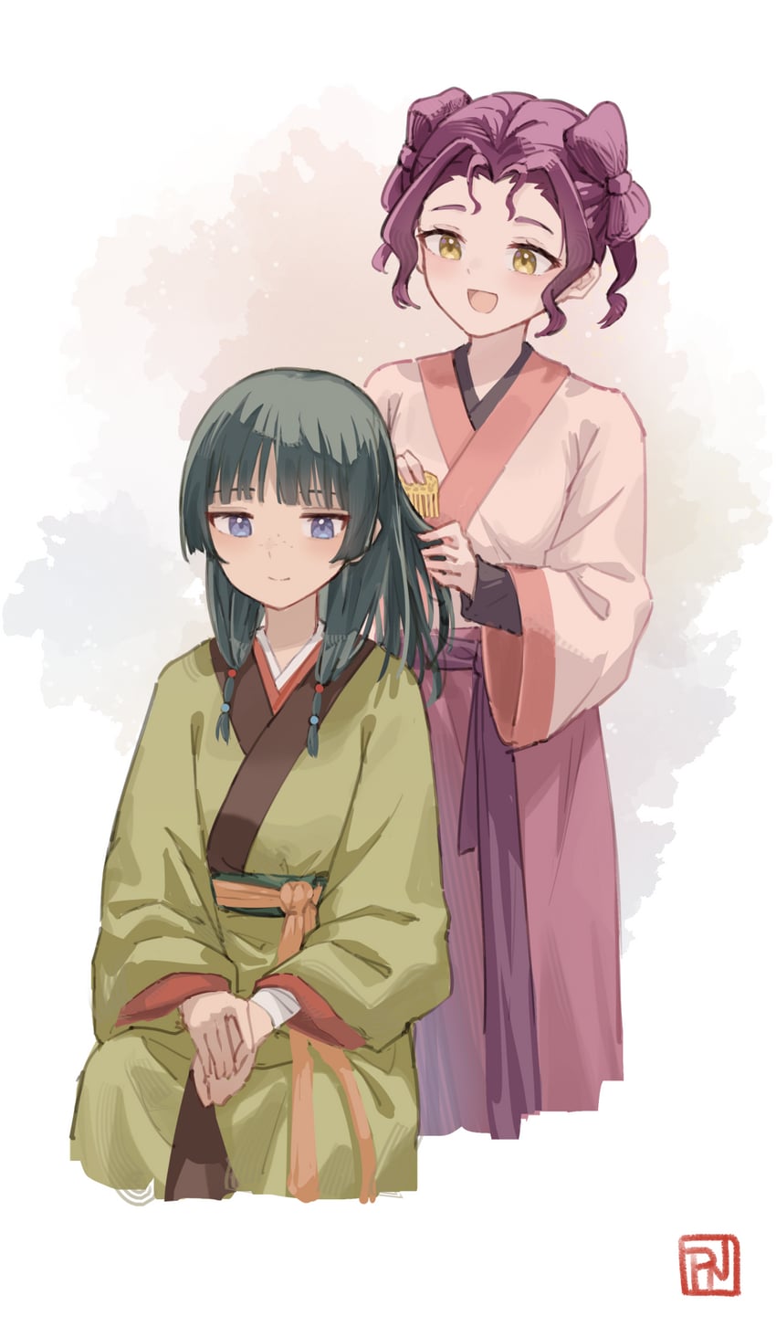 maomao and shisui (kusuriya no hitorigoto) drawn by profnote