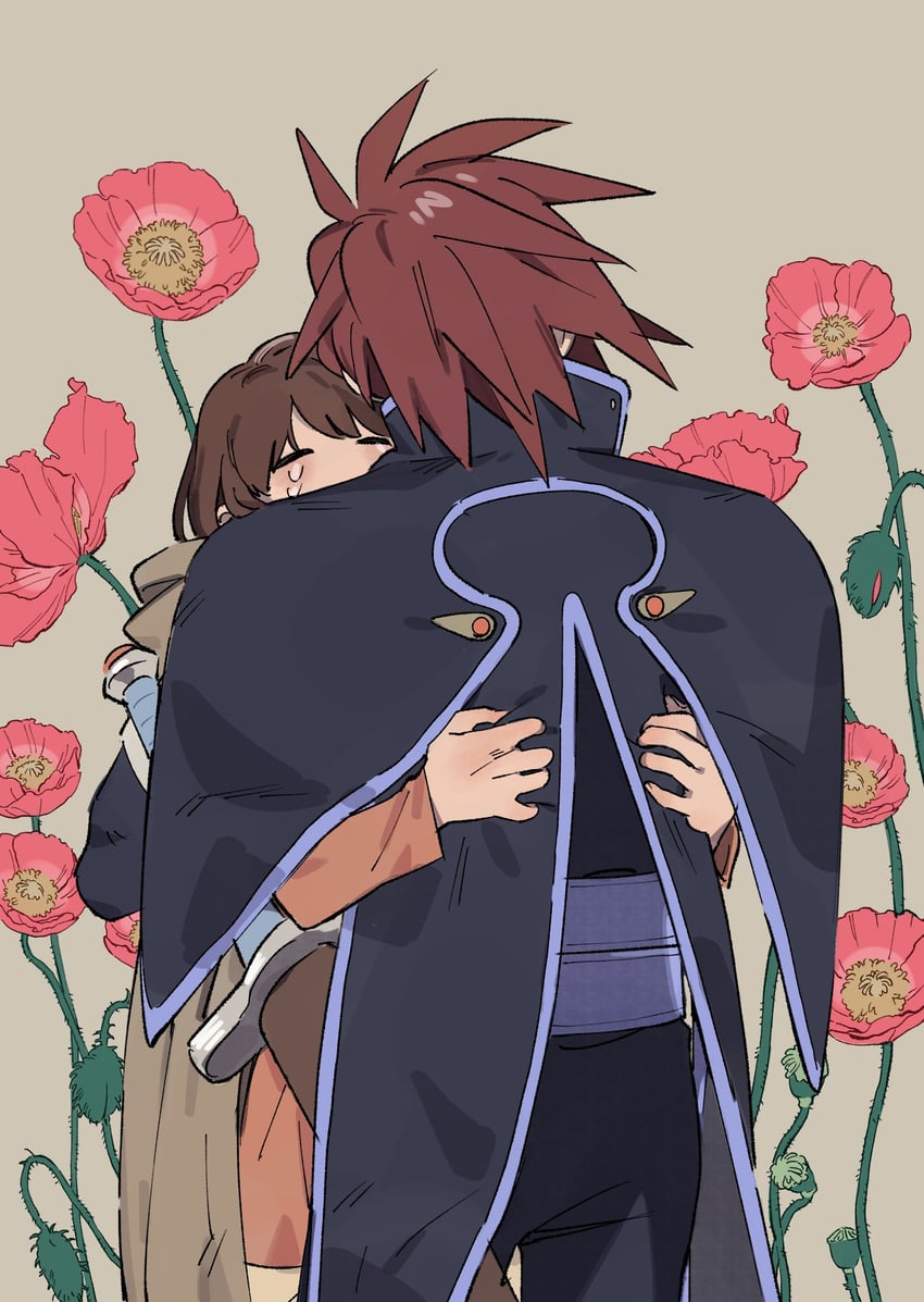 kratos aurion and anna irving (tales of and 1 more) drawn by hcmc3163