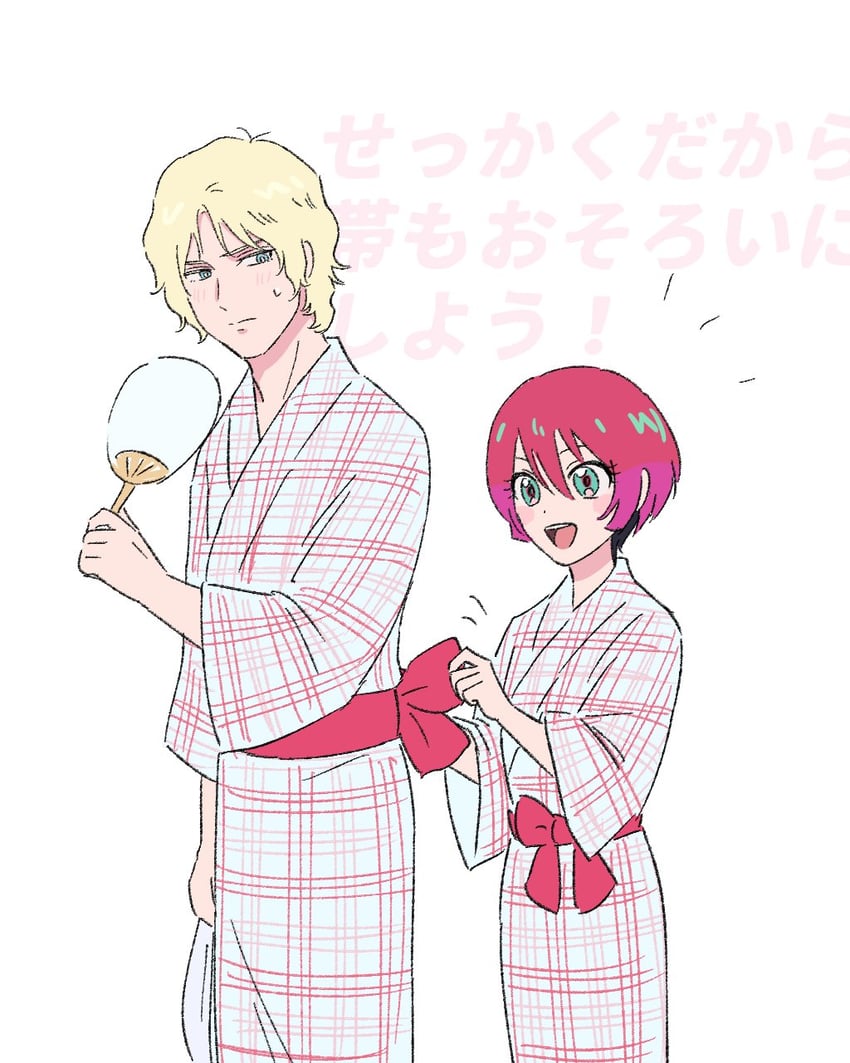 amate yuzuriha and char aznable (gundam and 1 more) drawn by uwawawaua