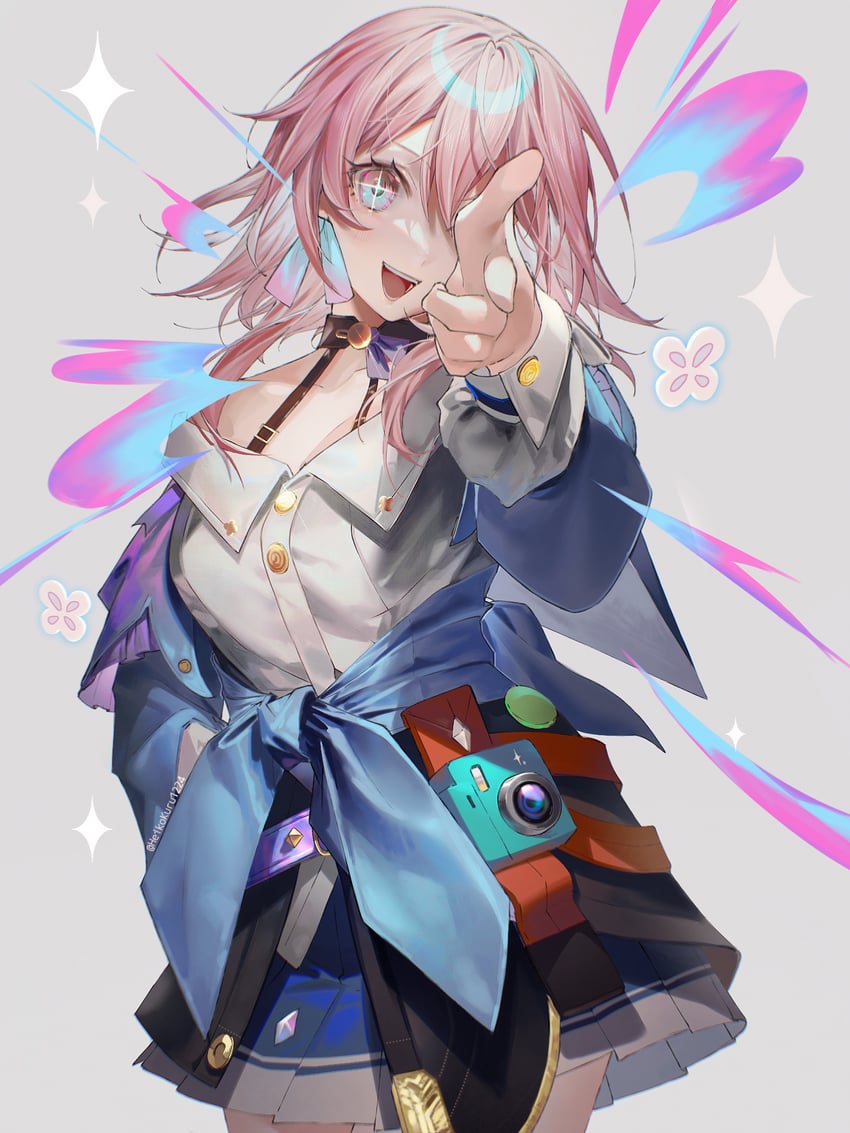 march 7th (honkai and 1 more) drawn by heikokuru1224