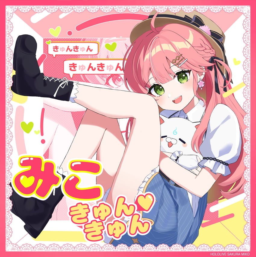 sakura miko and 35p (hololive) drawn by gt_rabbit_020