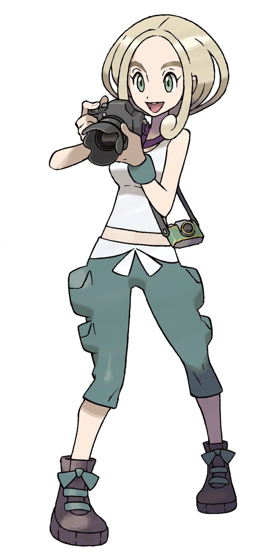 viola (pokemon and 1 more) drawn by oomura_yuusuke