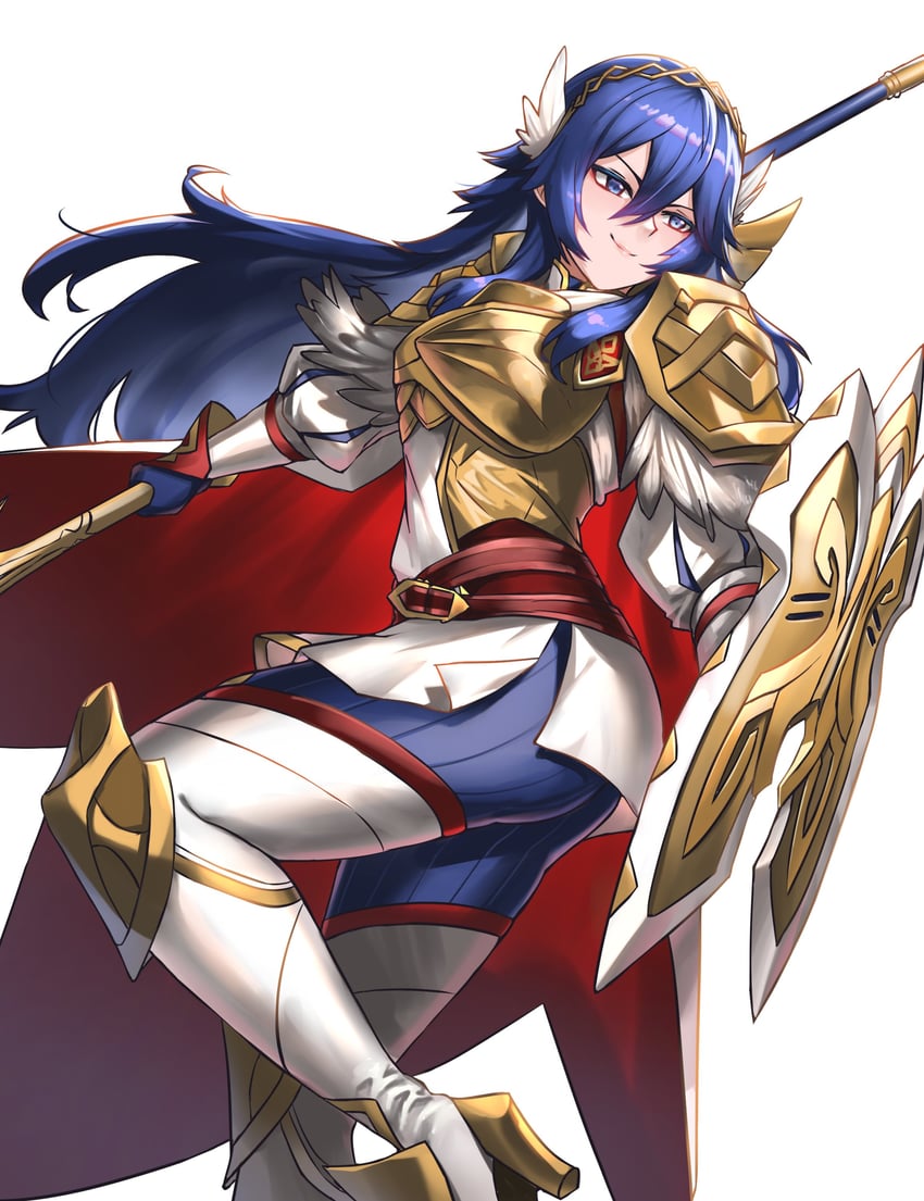 lucina (fire emblem and 2 more) drawn by burnt_green_tea